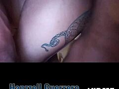 My colombian stepfather fucks me, filling my vagina with cum.