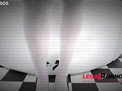 Dana Cross First Interracial Anal