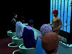 a day in the life of a sims gay sex club 😏