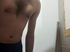 Bathroom Undressing for Masturbation