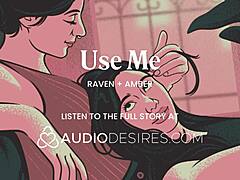 tying up girlfriend for vibrator teasing in lesbian roleplay