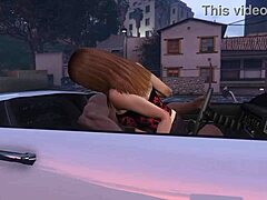 i got a hooker service in gta 5 with franklin in the car.