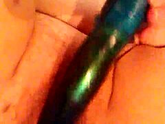 Making myself squirt with a different toy, oh yeah