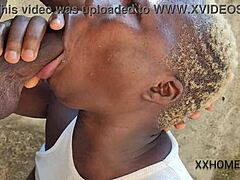 Horny big ass nimi caught masturbating in public with ebony skirt bent over outdoors