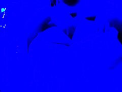 blue light special with big black cock and beautiful tits