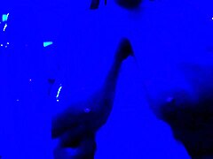 blue light special with big black cock and beautiful tits