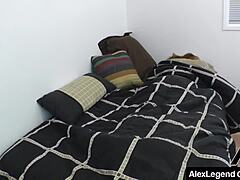 I watched redhead stepsis Penny Pax milking Alex Legend's cock