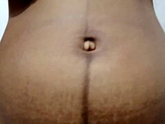 Desi indian teen does indoor pissing with her big natural tits and ass flashing