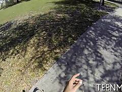 can you believe filling scarlett sawyer's mouth with goo?