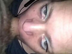 Sexy Fat BBW Takes Face Fucking from Big Monster Cock, Blowing and Hardcore Riding Until Cum