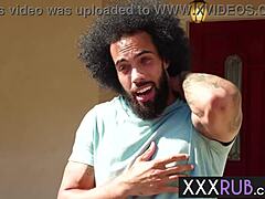 wet and slippery sex turns into hot body massage with big ass milf lacey jayne outdoor... cock tattoo fantasy