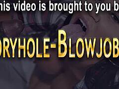 Teen jerks big black cock for cum