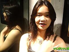 This petite Asian teen from Tuktukpatrol shows up and gets into some intense sex action!