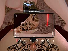 Watch This Threesome With A Succubus Involving Blowjobs And Deepthroats