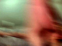 Chemistry Sparks as She Sits Bareback with Big Ass Ebony in Interracial Blowjob and Cumshot, Contrasting Crossdressing Tattoo Vibes and Natural Tits