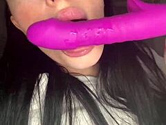 i'm that horny british girl playing with my toys