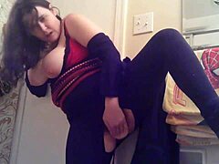 Horny fat slut bound in chubby bondage compilation. Solo softcore play with curvy body teasing to orgasm.