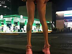 exhibit guarrita with putifalda showing her bragas uhh