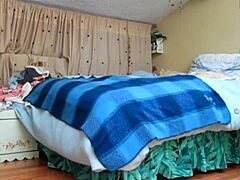 con mi malla negra follando mi culo bien rico 😈💦