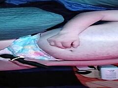 Baby pup prepares with diaper padding in this promo.