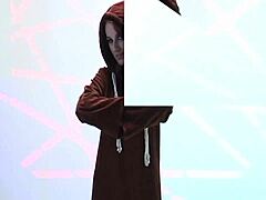 blonde cutie proves herself with intense anal action.