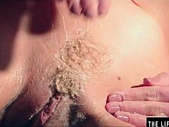 i love this dripping wet beauty masturbating in bathtub