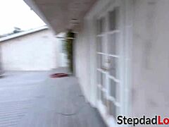 Naughty Kristen Scott Bends Over for Forbidden Stepdad Doggystyle Banging with Monster Cock!