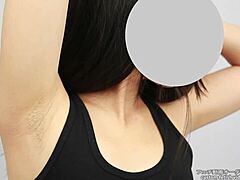 Asian Japanese Girl Worships Armpit Fetish In Intense Scene