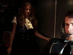 Pilot Fucks Hostess in Airplane XXX 4K Porn Scene