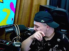 belinha baracho kissing and grabbing host cock in sexy first time casting interview