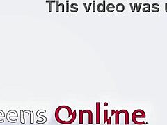 cute 18 year old enjoys her first pussy licking experience at home