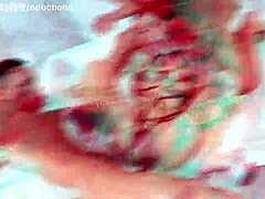 दर्द की लत BDSM रूस ब्लैक DAP 3 पर 1 मूत LTP362