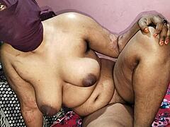 Found My Stepmother Alone Today and Took Her Hard in Full Desi Video