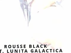 Addicted to Pain! BDSM Rousse Takes Black DAP 3 on 1