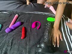 Lesbians Using Huge Sex Toys Fucked By Rome Major