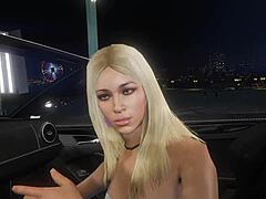 gta 5 first person view of a hooker encounter.