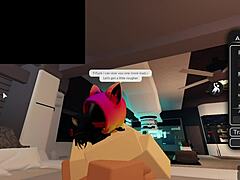 what a lucky day with roblox condo, got bent over for cowgirl and creampie! 😜