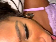 i fucked this sexy ebony teen 18+ carioca, worshiping her ass and pounding her hard