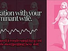Tempting Petals Audio with Erotic Feminization and Strapon Play