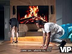 लुभावनी टीन 18+ ओलिविया ज़्लोटा ने हॉर्नी सौतेले डैडी सेक्स के लिए खूबसूरत ब्रुनेट गांड हिलाई!