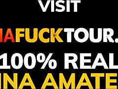 Yessica bunny's filthy ass to mouth cum whore tour.