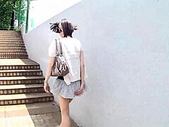 Bold Japanese Babe Mizuki Picked Up For Uncensored Hairy Pussy Fucking And Creampie