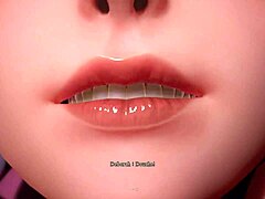 गॉथिक विच शैतानी ललच को विशाल लंड ब्लोजॉब और कम निगलने से मुक्त करती है गॉथ 3डी गेम में!