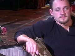 Busty brunette gets groped, fingered, titty fucked, and assfucked hardcore.