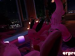 Vrchat A Furry Dragon And A Rex Indulge Each Other Sexual Desires