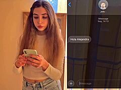 petite cute blonde whore in jeans squirts while getting fucked hard in big ass amateur style