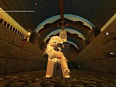 Blonde RIDES deepthroat in anal sex