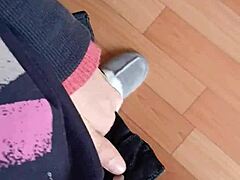 my lesbian coworker and i riskily masturbate together at the office