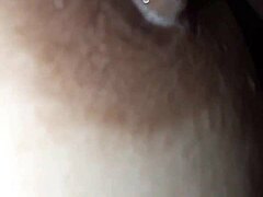 Nipple Dripping With Saliva And Glans Teased