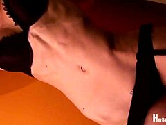 molly ultimate bodybuilder dances nude with muscular belly fetish